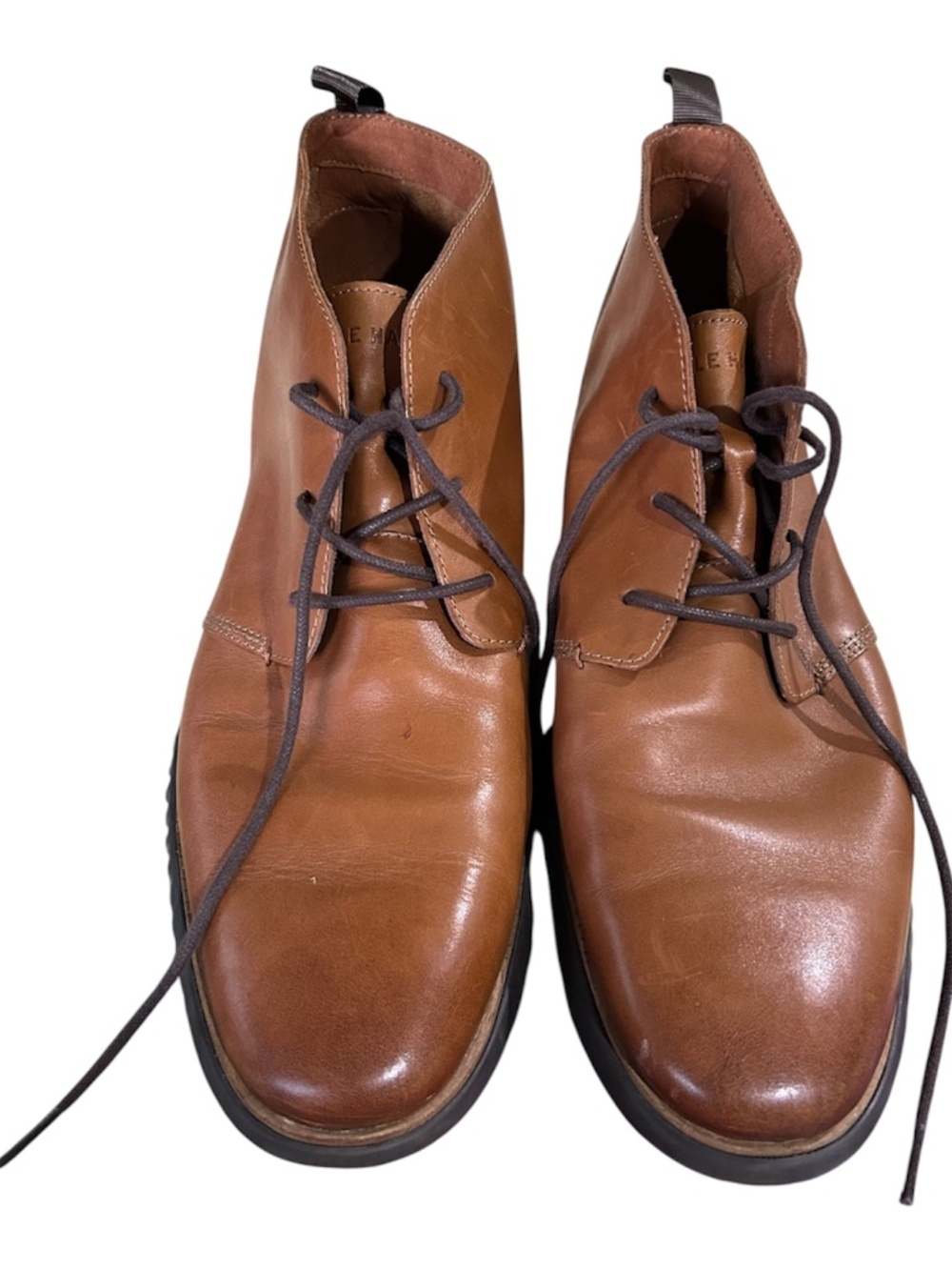 Cole Haan Zerogrand Chukka Leather Boots Mens